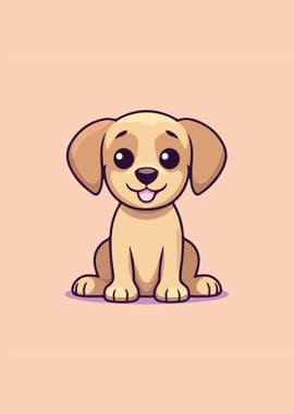 Puppy Vector Illustration