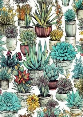 Succulents and cactus