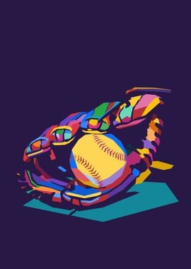 Baseball Kit Pop Art