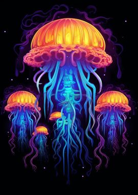 Jellyfish Bioluminescent