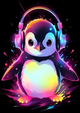 Colorful Penguin