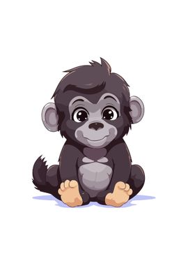 Gorilla Illustration