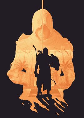 Bayek Double Exposure