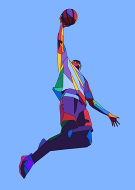 Basketball Pop Art