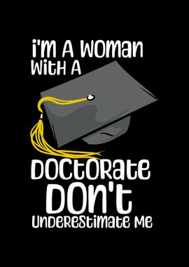 Woman With A Doctorate