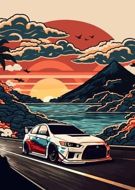 Mitsubishi Lancer Evo Art