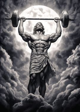 Greek God Gym Bro