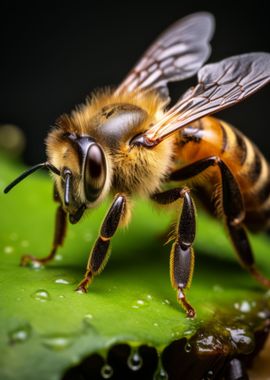 Wet Honeybee