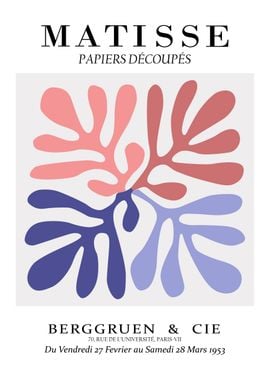 Matisse exhibition poster 