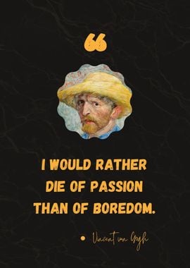 quotes Vincent van Gogh