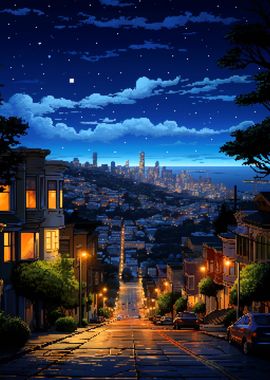 San Francisco Pixel Art