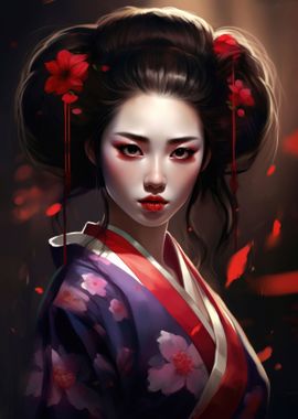 Enigmatic Geisha