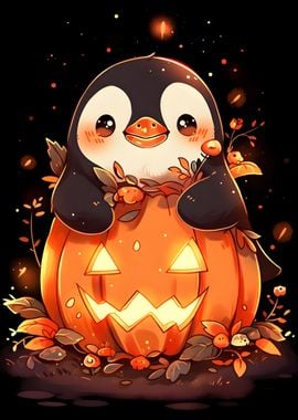 Penguin Pumpkin