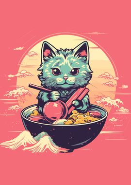 Japanese Cat Chef