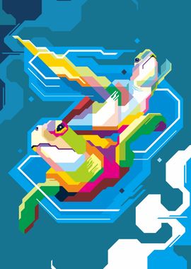 DIVING TURTLES WPAP