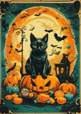 Pumpkin Cat