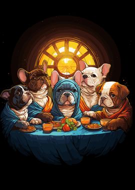 The Last Supper Bulldogs