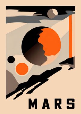 PLANET MARS POSTER