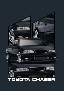 toyota chaser black