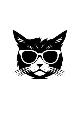 Cat Stencil Design