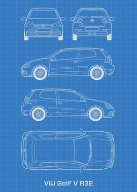 VW Golf 5 MK5 R32