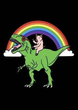 Mini Pig T Rex Dinosaur