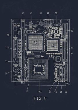 Motherboard patent 2001