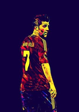 David Villa Spain