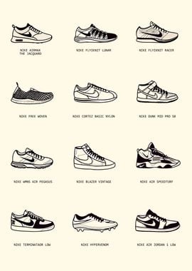 'Revolution Sneakers' Poster, picture, metal print, paint by Fudin ...