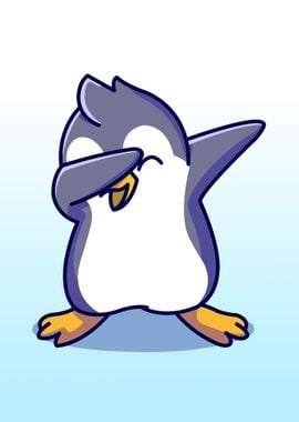 cute penguin animal 