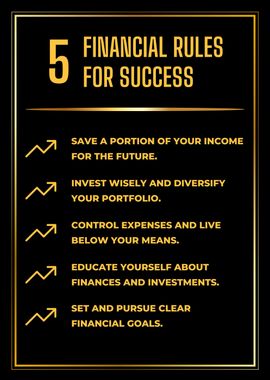 5 Financial rules success