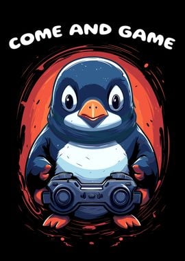 Gamer Penguin