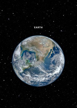 the earth poster