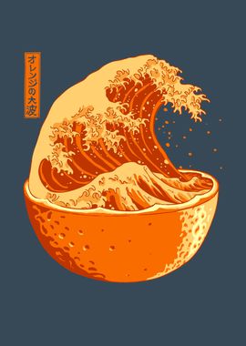 The Great Wave of Orange