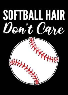 Softball Hair Fit And Heal