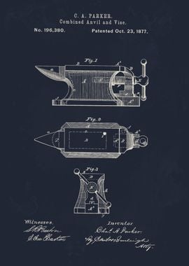 1877 Anvil Vise