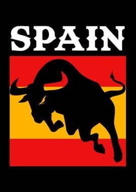 Spanish Flag Bull