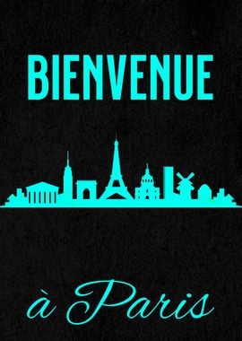 Bienvenue a Paris Neon