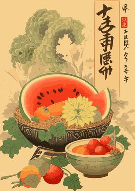 Fruit Japanese Vintage