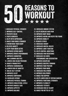 50 Reasons To Workout