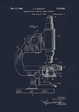 1943 Microscope