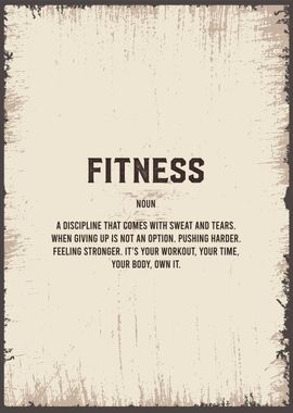 fitness funny definition