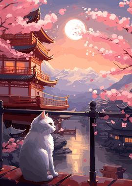 The Moon Night Cat Japan