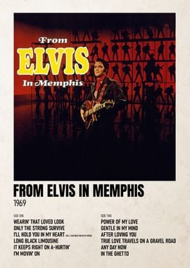 From Elvis in Memphis 1969