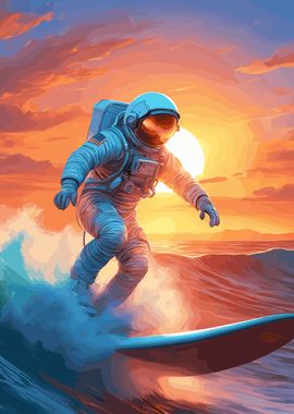 Spaceman Surfer