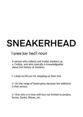 Sneakerhead 