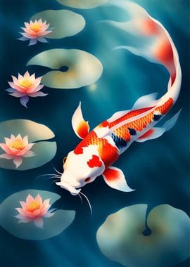 Koi fish