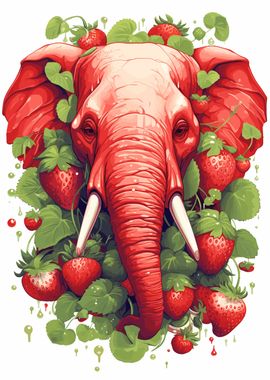 Strawberry Elephant Meme