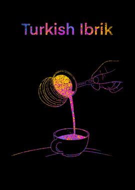 Turkish Ibrik coffee