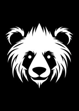 Bear Stencil Design